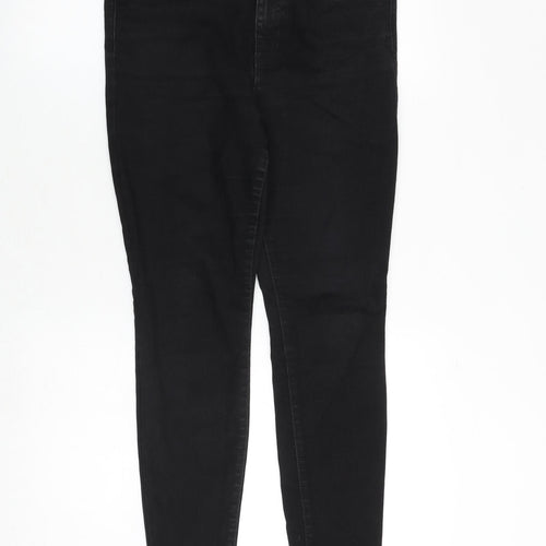 Gap Womens Black Cotton Skinny Jeans Size 30 in Slim Zip