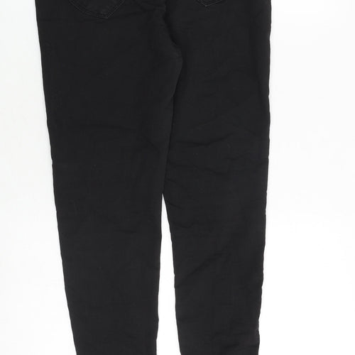 Dorothy Perkins Womens Black Cotton Jegging Jeans Size 12 Regular