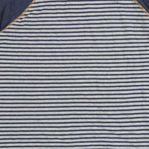 Fat Face Boys Multicoloured Striped 100% Cotton Pullover Casual Size 12-13 Years Round Neck Pullover