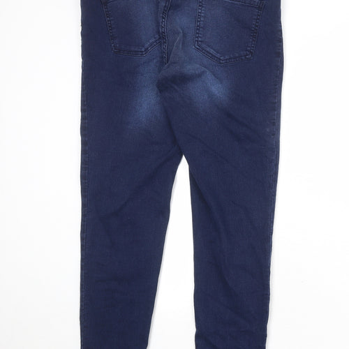 Blooming Marvellous Womens Blue Cotton Jegging Jeans Size 12 Regular