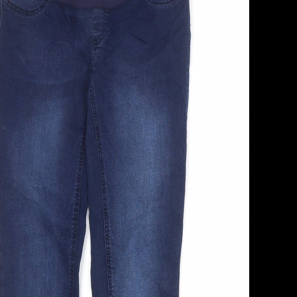 Blooming Marvellous Womens Blue Cotton Jegging Jeans Size 12 Regular
