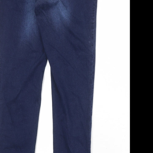 Blooming Marvellous Womens Blue Cotton Jegging Jeans Size 12 Regular