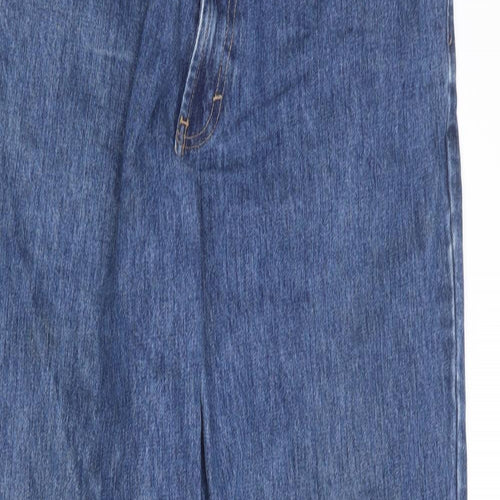 Kirkland Mens Blue Cotton Straight Jeans Size 34 in Regular Zip
