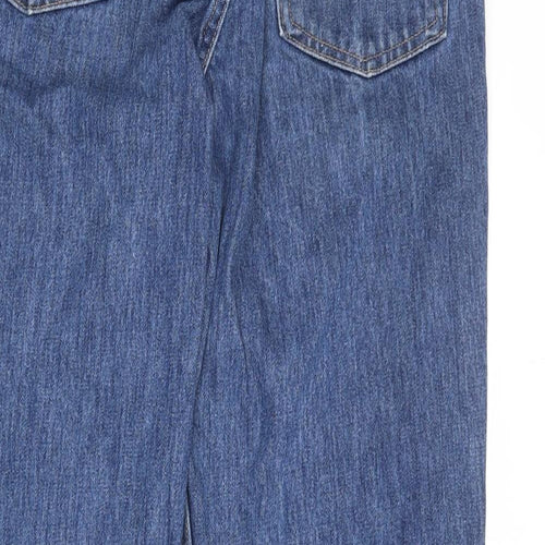 Kirkland Mens Blue Cotton Straight Jeans Size 34 in Regular Zip