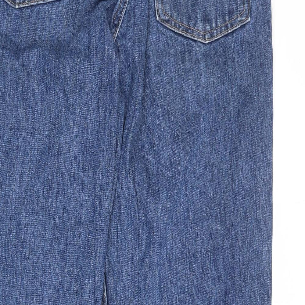 Kirkland Mens Blue Cotton Straight Jeans Size 34 in Regular Zip