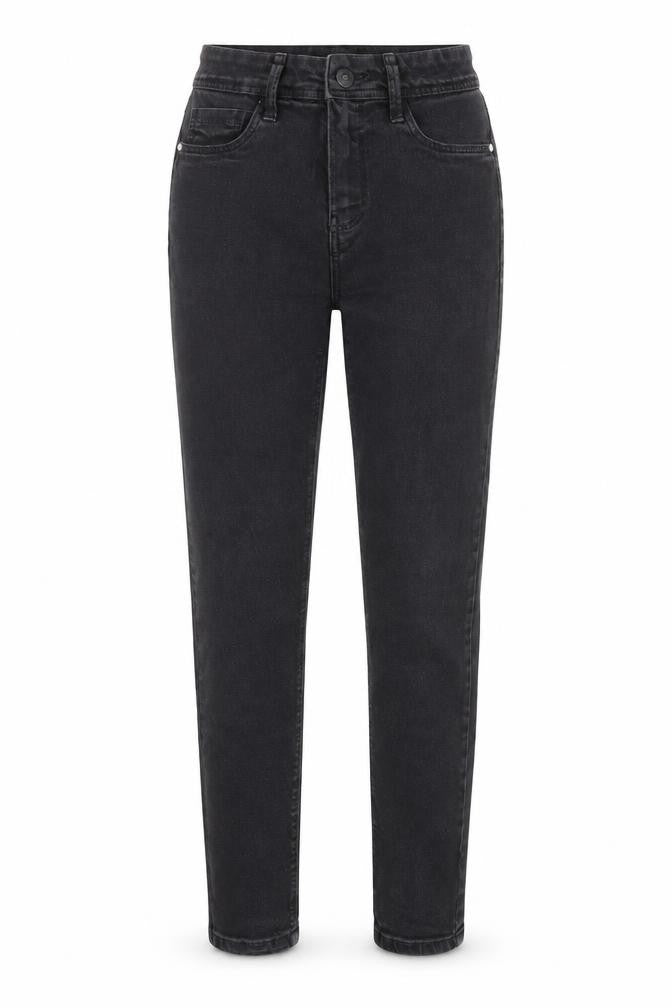 Bershka Womens Black Cotton Skinny Jeans Size 4 Regular Zip