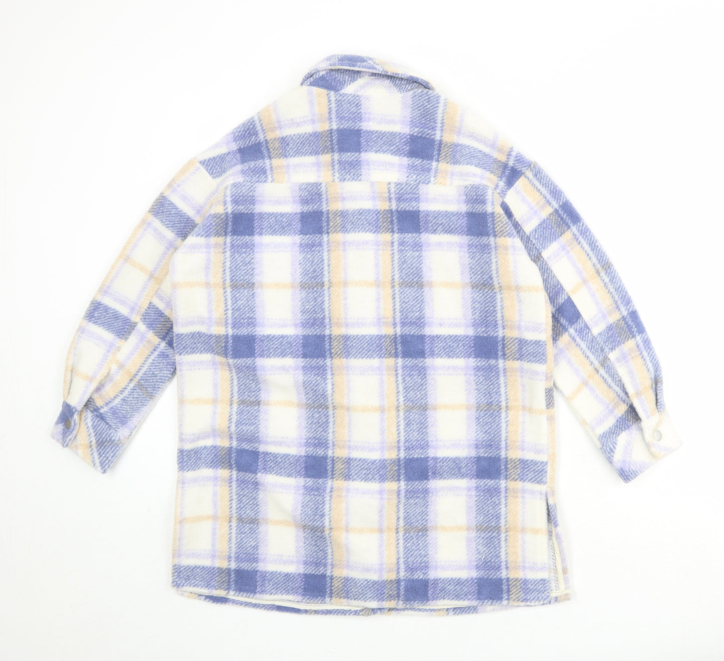 Marks and Spencer Girls Multicoloured Geometric Jacket Size 9-10 Years Snap