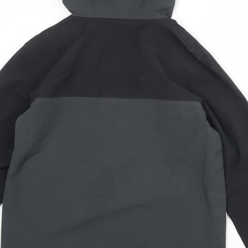 Peter Storm Mens Grey Windbreaker Jacket Size S Zip