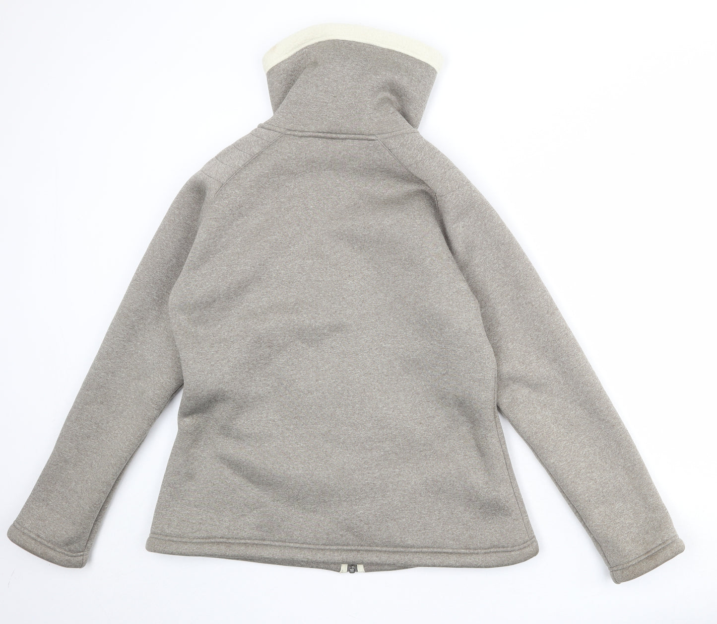 Jack Wolfskin Womens Beige Jacket Size 16 Zip