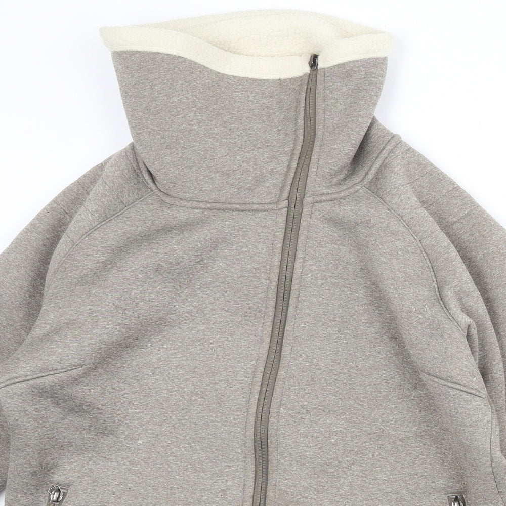 Jack Wolfskin Womens Beige Jacket Size 16 Zip