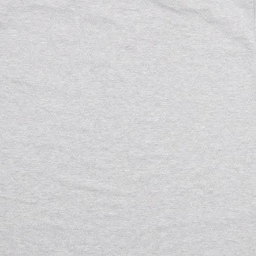 Huel Mens Grey Cotton T-Shirt Size 2XL Round Neck