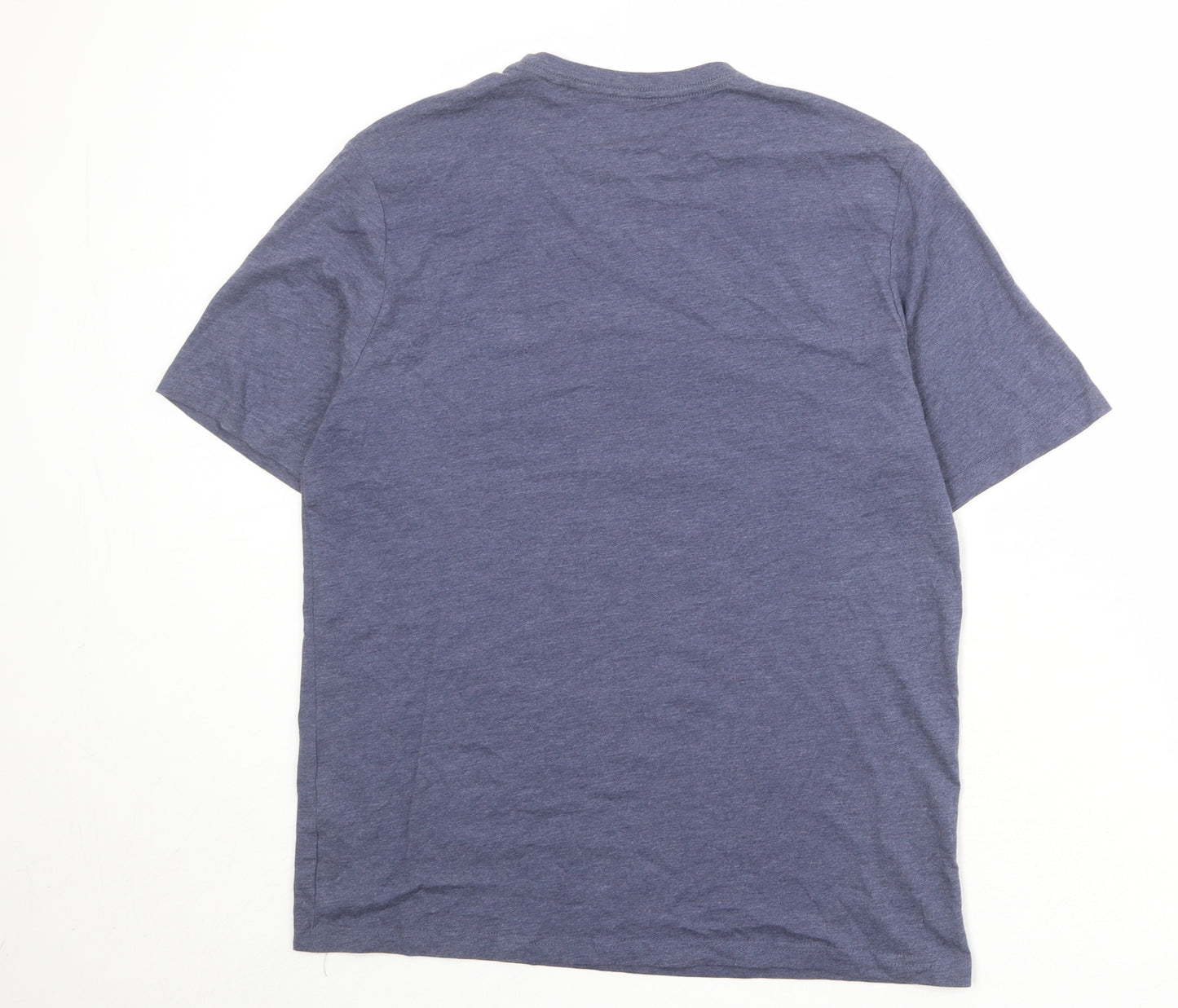 The Simpsons Mens Blue Cotton T-Shirt Size M Round Neck - Beer Belly Flop Champ