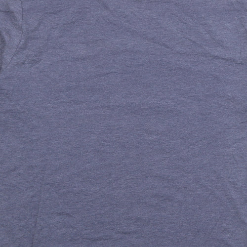 The Simpsons Mens Blue Cotton T-Shirt Size M Round Neck - Beer Belly Flop Champ