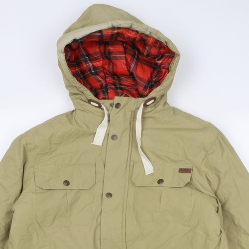 Lee Cooper Mens Beige Jacket Size L Zip
