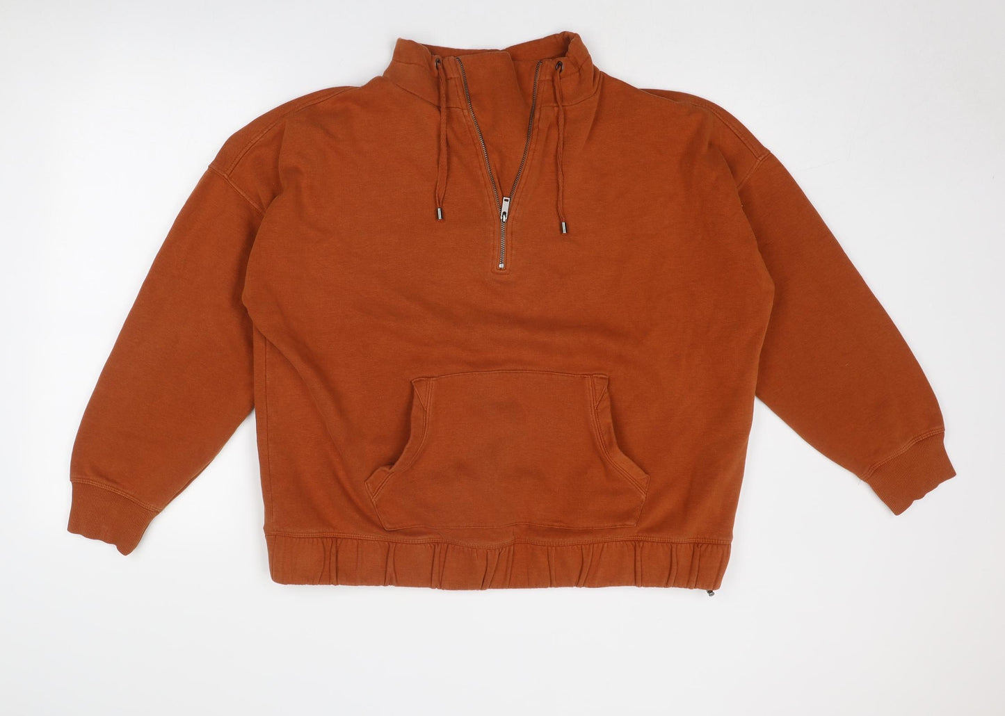 NEXT Womens Brown Cotton Pullover Sweatshirt Size L Pullover