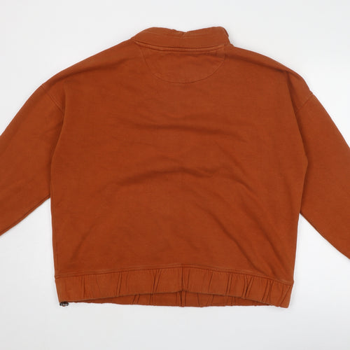 NEXT Womens Brown Cotton Pullover Sweatshirt Size L Pullover