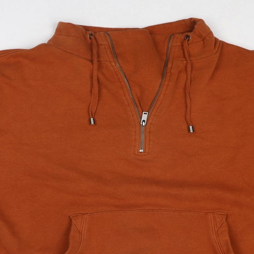NEXT Womens Brown Cotton Pullover Sweatshirt Size L Pullover