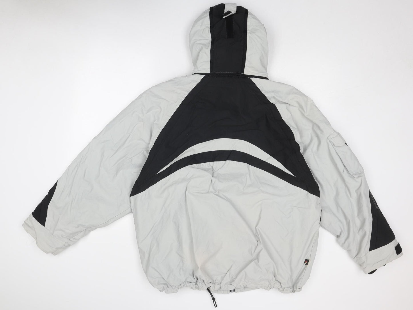 Trespass Mens Grey Windbreaker Jacket Size M Zip