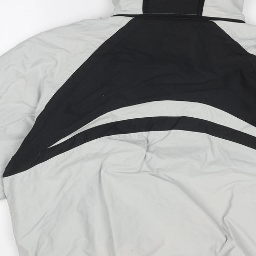 Trespass Mens Grey Windbreaker Jacket Size M Zip