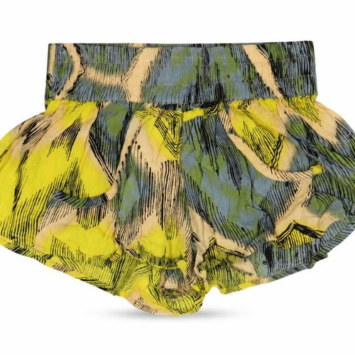 Somedays Lovin Womens Multicoloured Geometric Viscose Hot Pants Shorts Size XS Regular Pull On