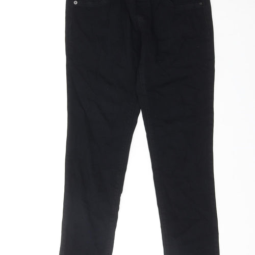 Led Womens Black Cotton Skinny Jeans Size 28 in Regular