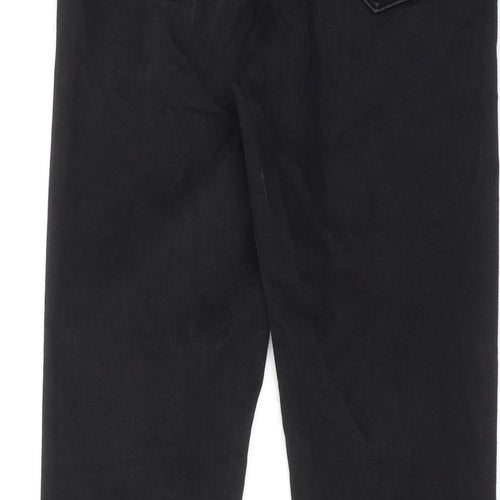 ASOS Womens Black Cotton Skinny Jeans Size 26 L32 in Regular Zip