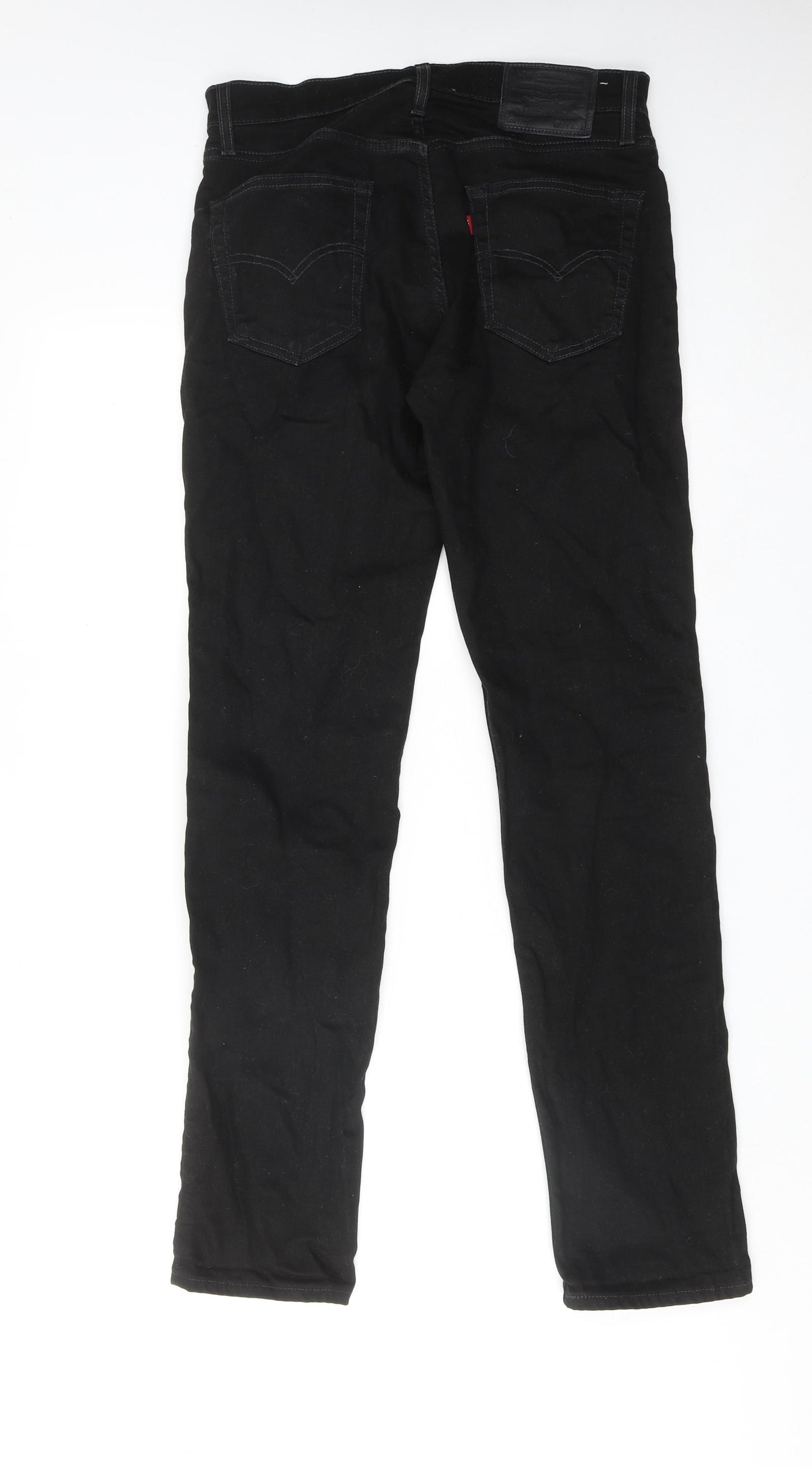 Signature by Levi Strauss & Co. Mens Black Cotton Skinny Jeans Size 31 in L32 in Regular Zip