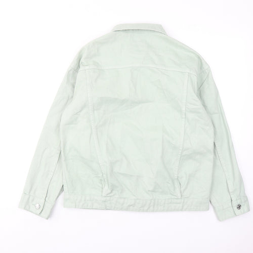 NEXT Womens Green Jacket Size 8 Button