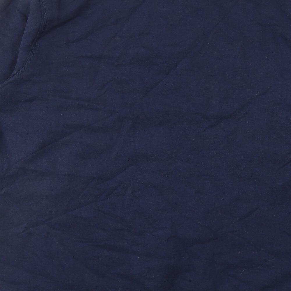 TOG24 Mens Blue Cotton Pullover Sweatshirt Size 2XL