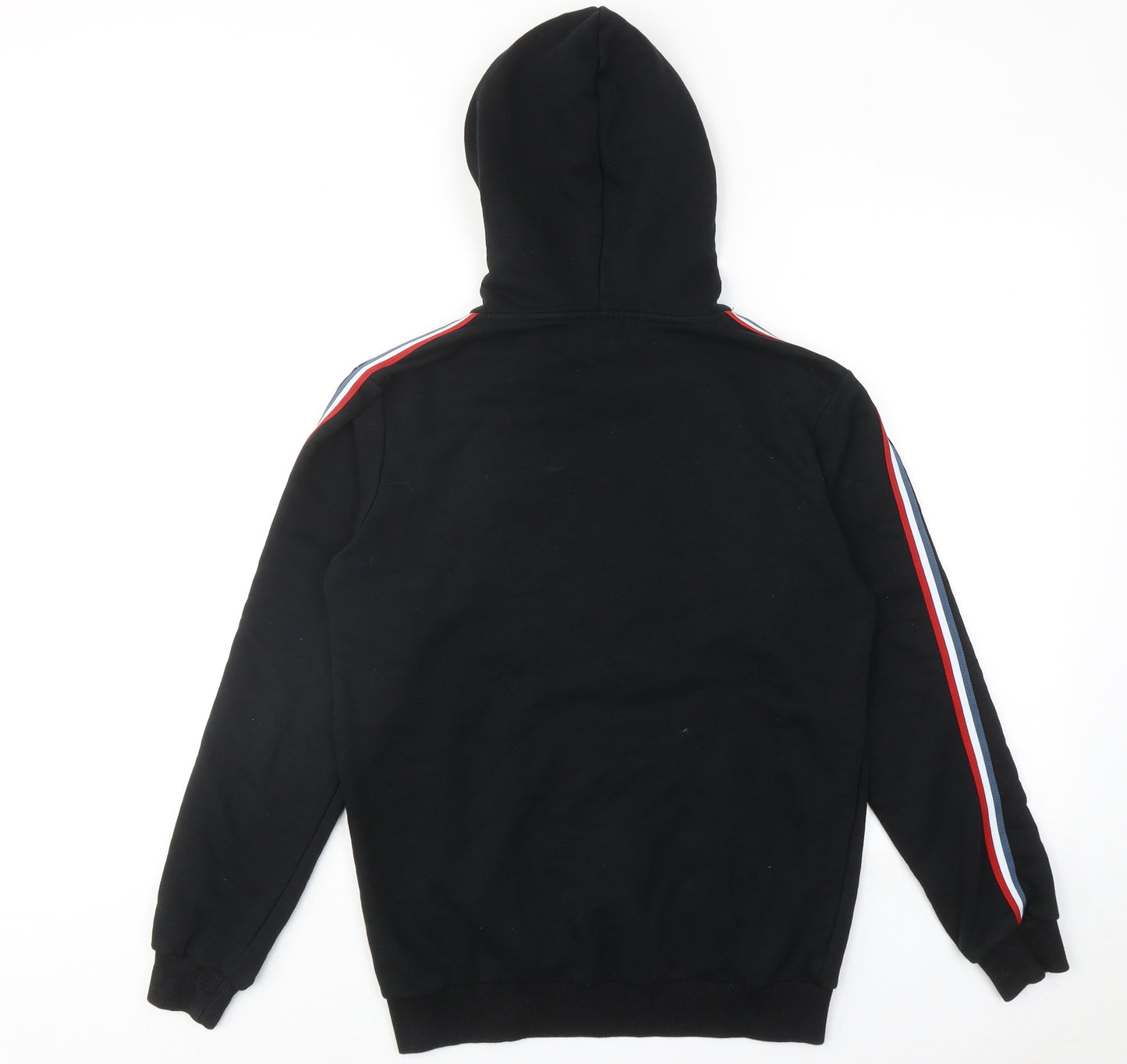 Legende Paris Mens Black Cotton Pullover Hoodie Size M
