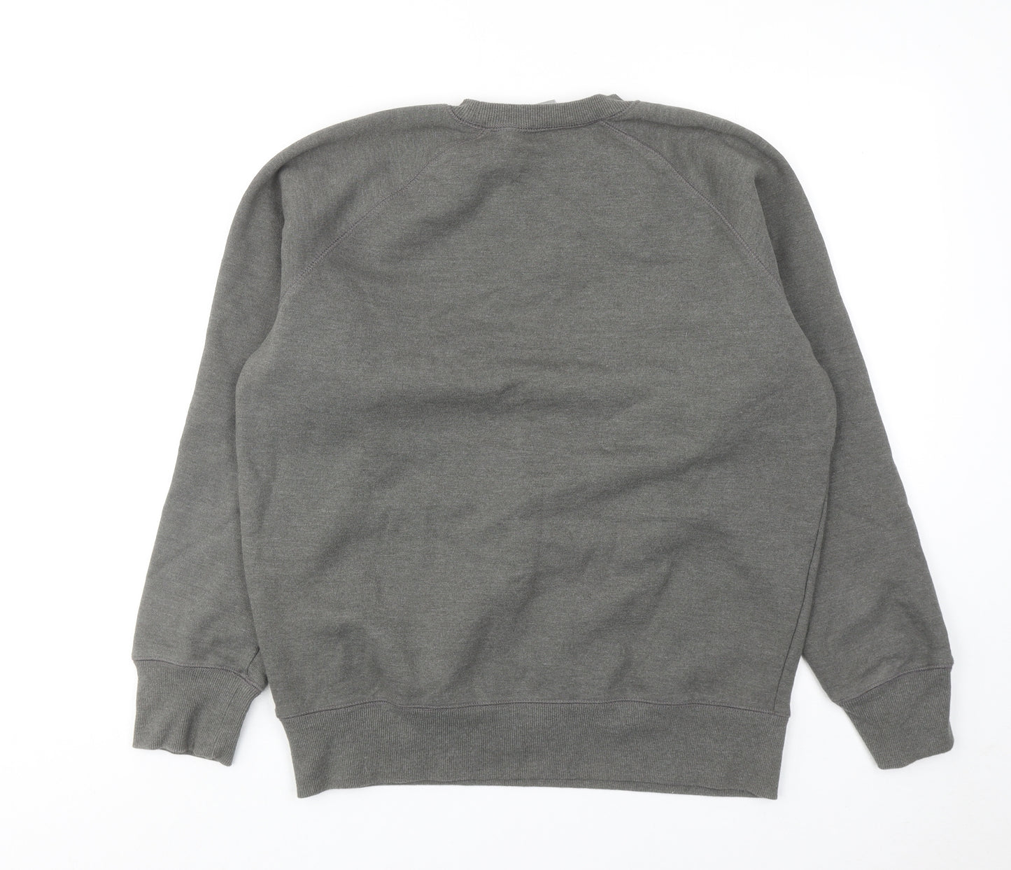 Carhartt Mens Grey Cotton Pullover Sweatshirt Size M