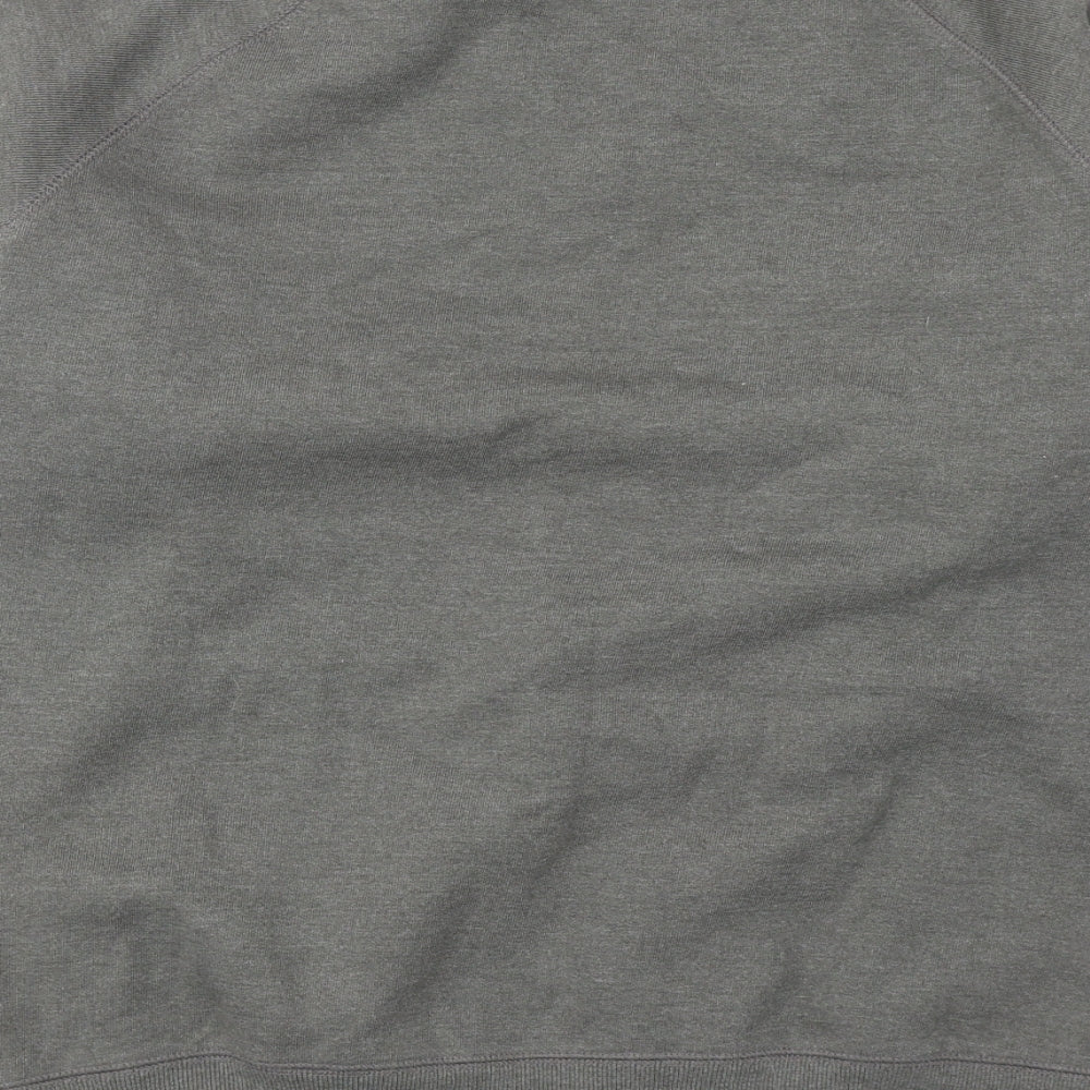 Carhartt Mens Grey Cotton Pullover Sweatshirt Size M