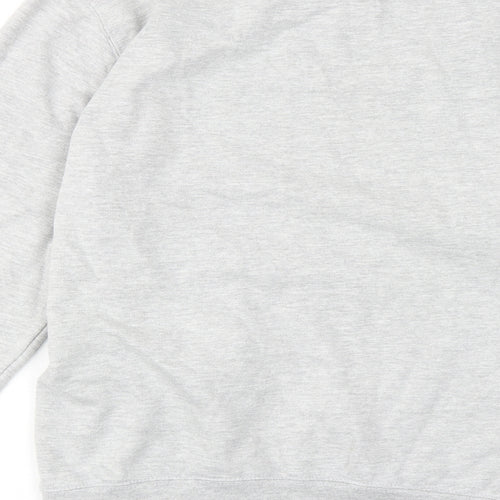 Save the People Womens Grey Cotton Pullover Sweatshirt Size S Pullover - Christmas