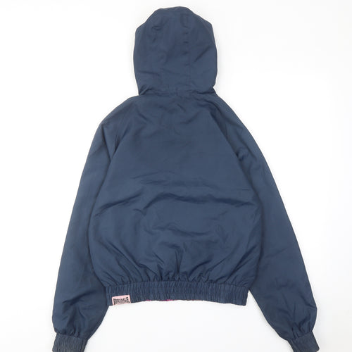 Lonsdale Womens Blue Jacket Size 8 Zip