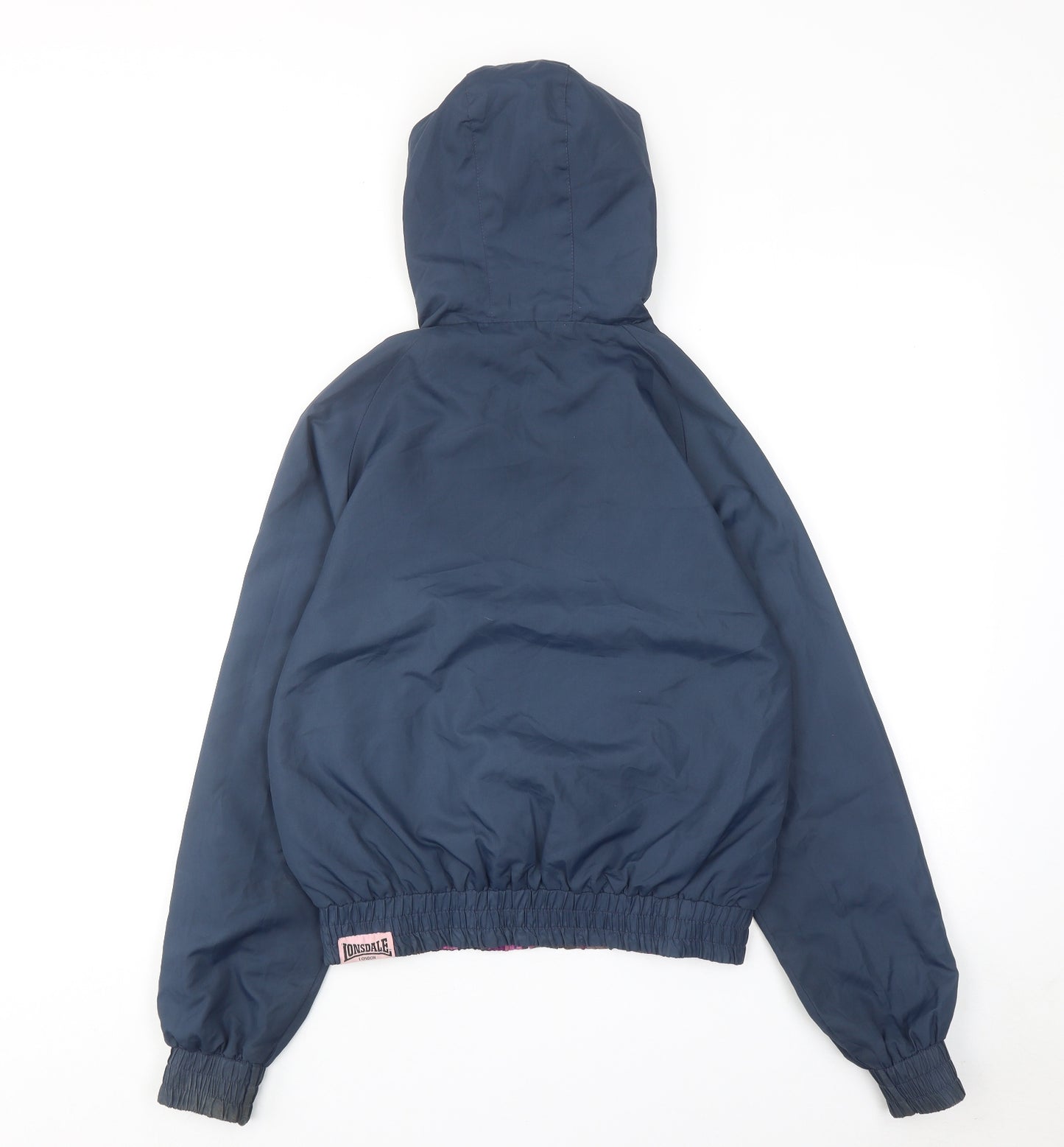 Lonsdale Womens Blue Jacket Size 8 Zip