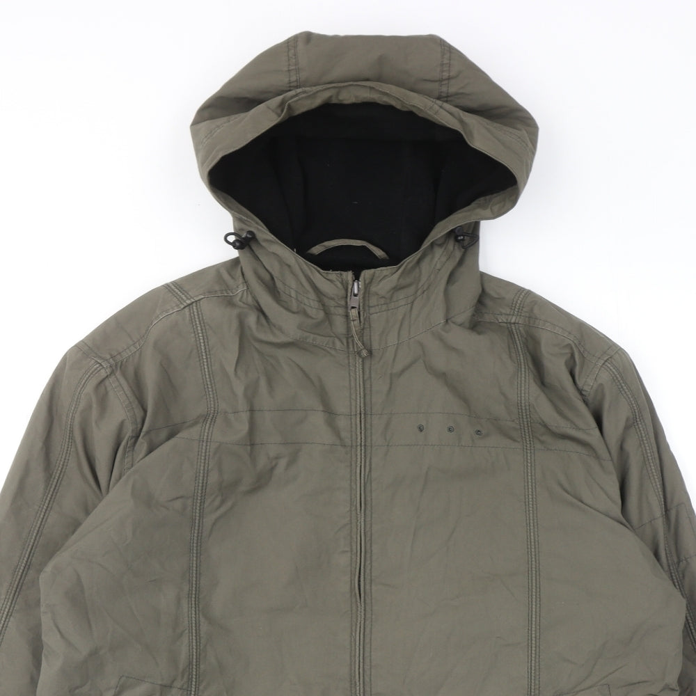 NEXT Mens Green Jacket Size S Zip