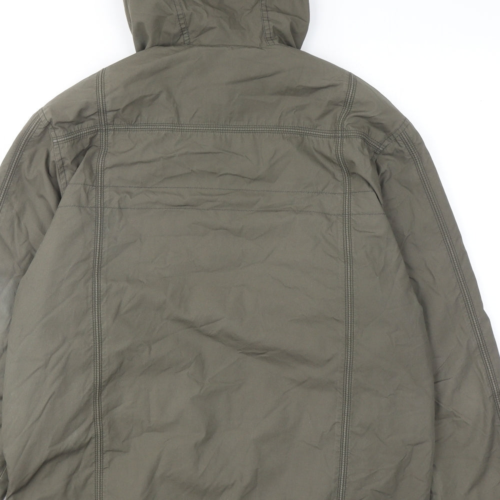 NEXT Mens Green Jacket Size S Zip
