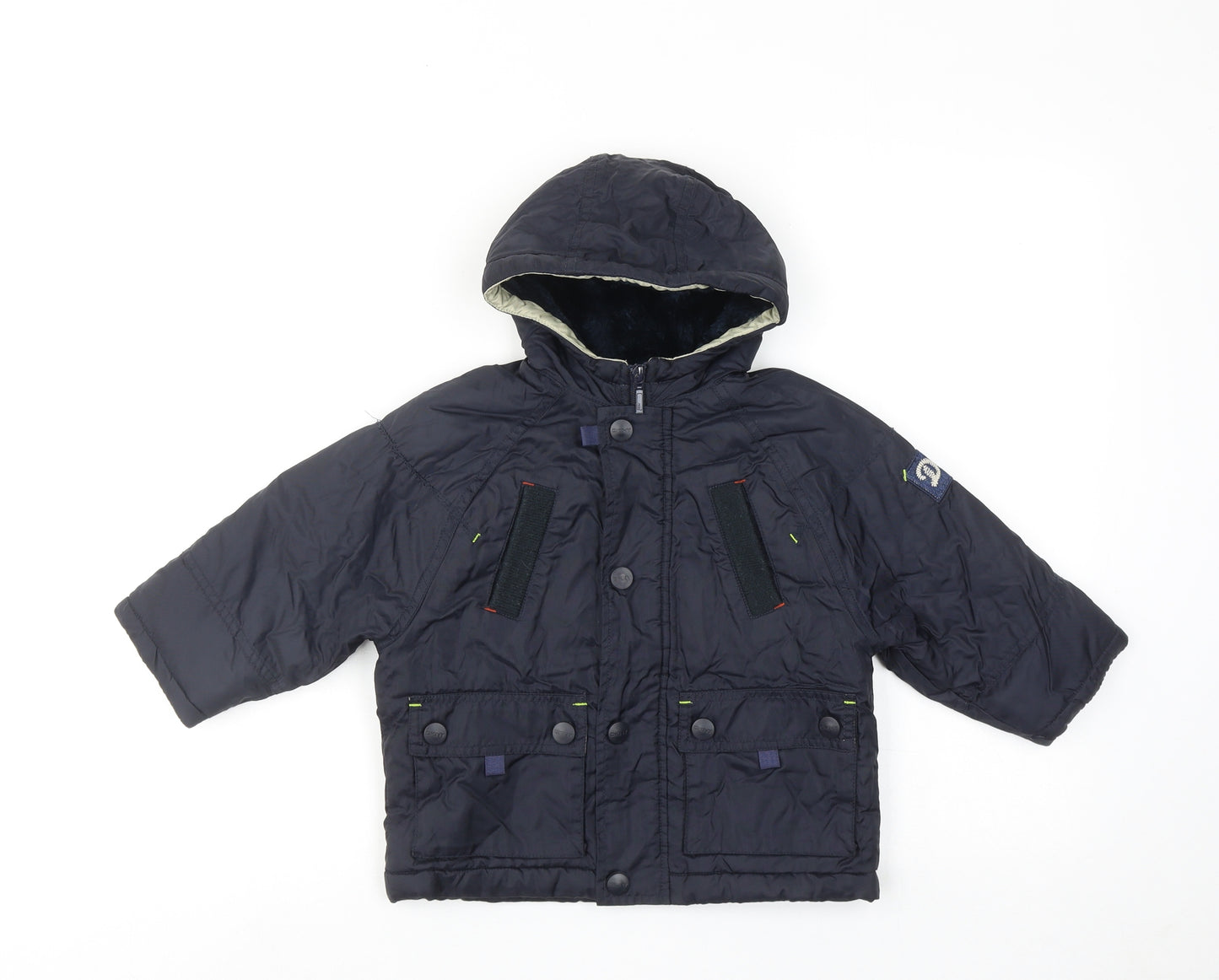 DKNY Boys Blue Jacket Size 2 Years Zip