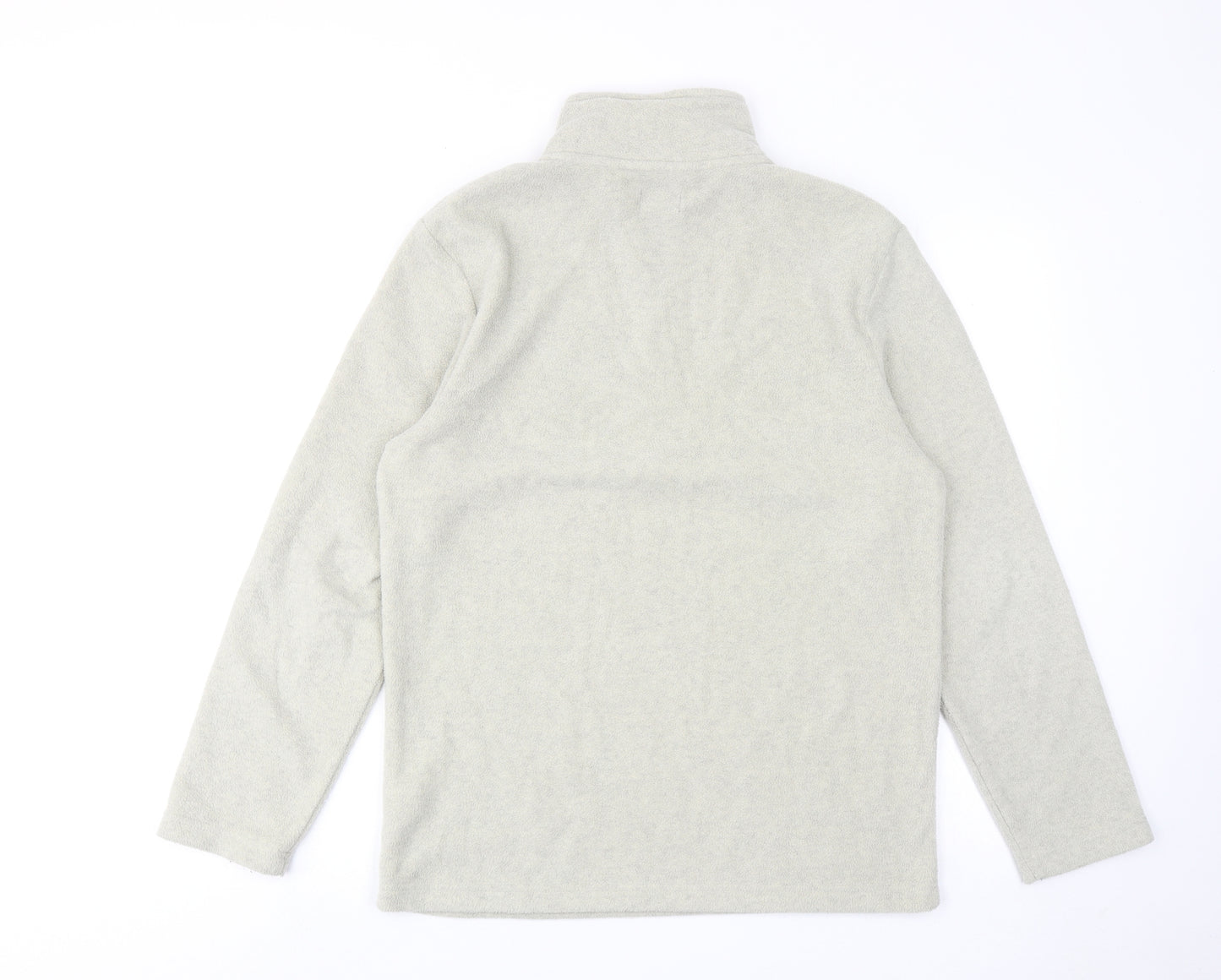 Lounge Mens Beige Polyester Pullover Sweatshirt Size S