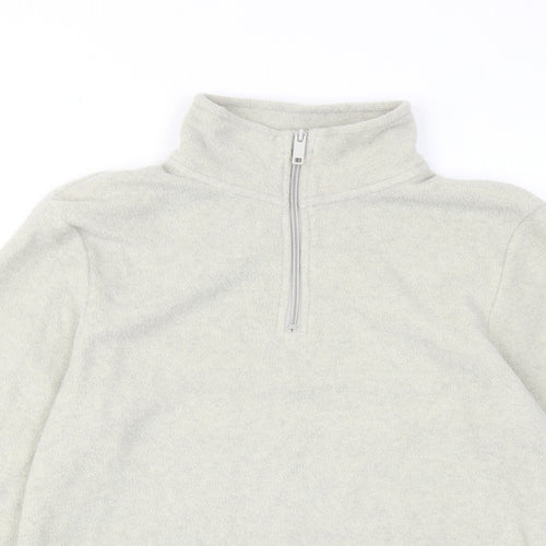 Lounge Mens Beige Polyester Pullover Sweatshirt Size S