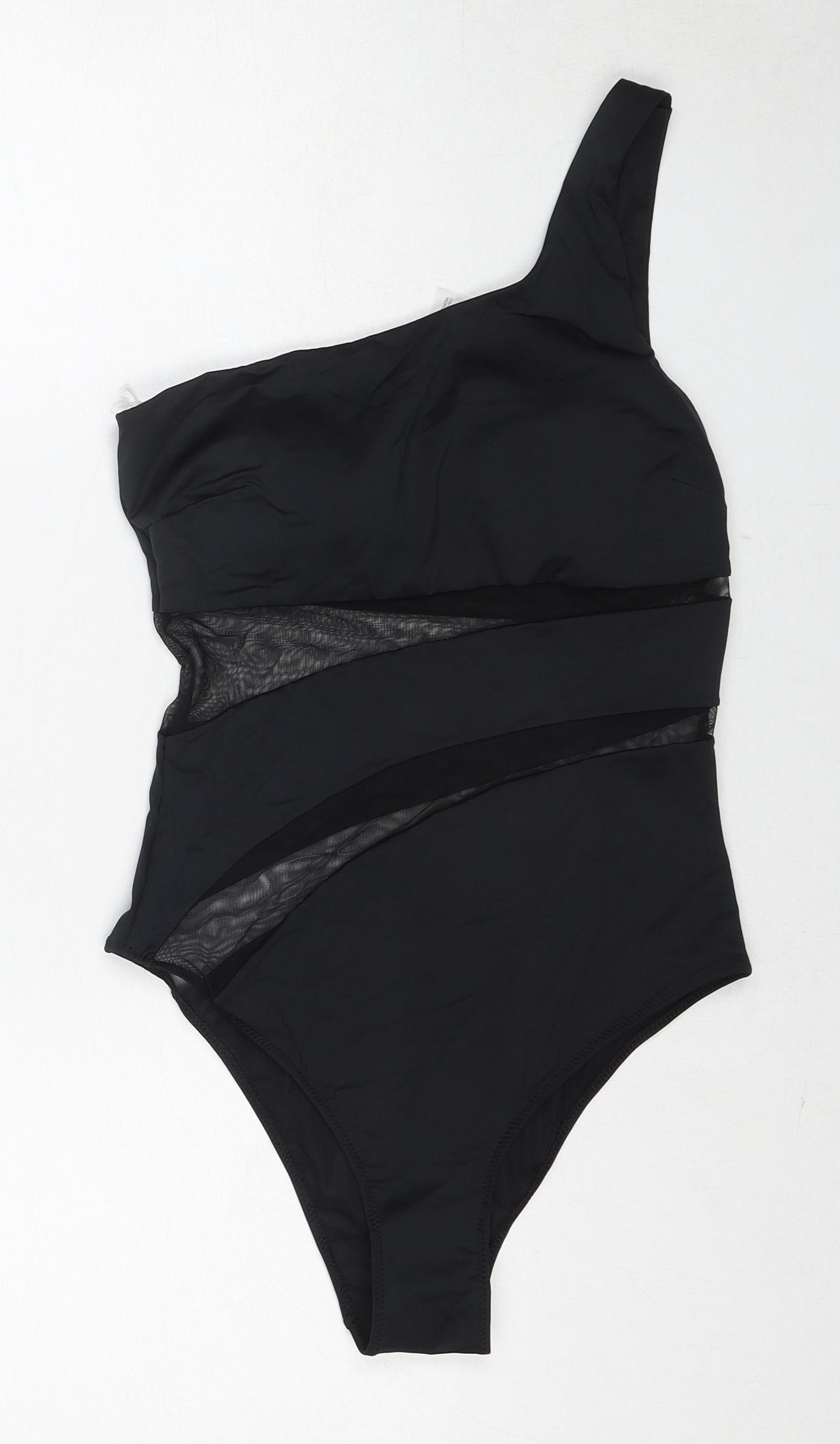 Oysho Womens Black Polyester One Piece Size M