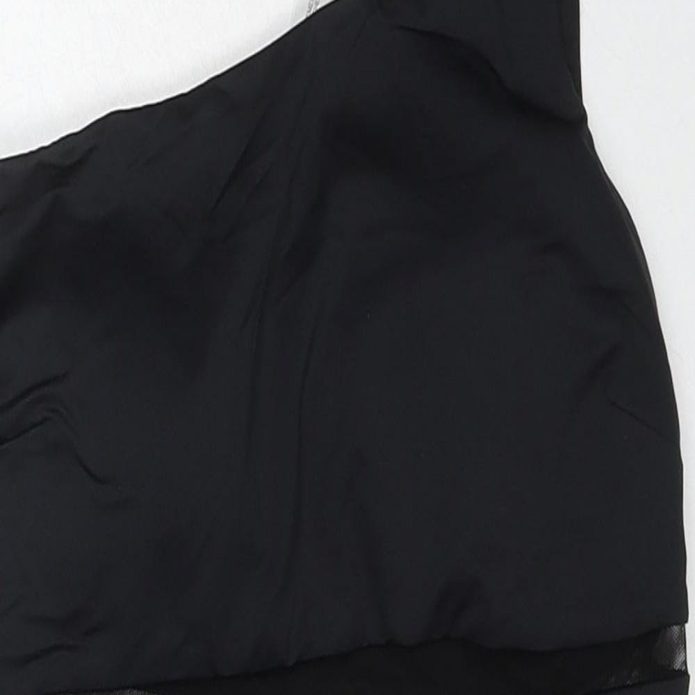 Oysho Womens Black Polyester One Piece Size M