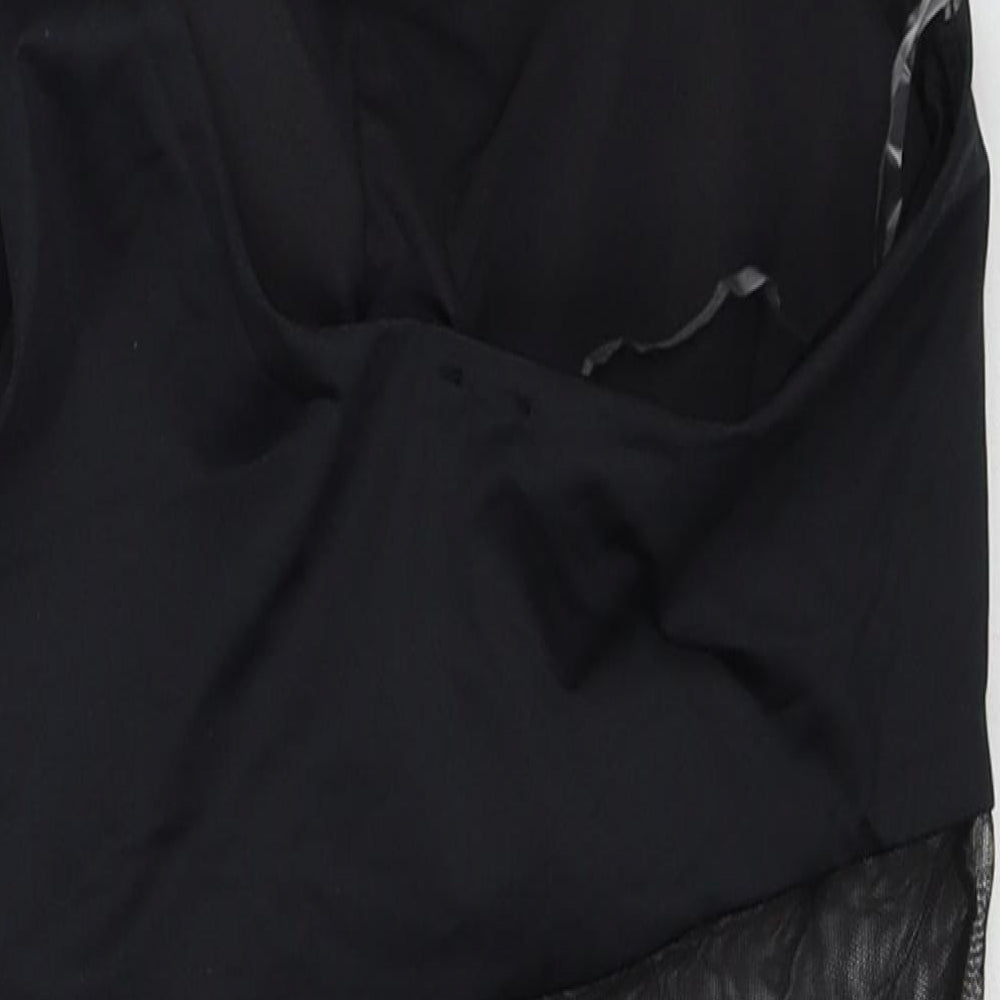 Oysho Womens Black Polyester One Piece Size M