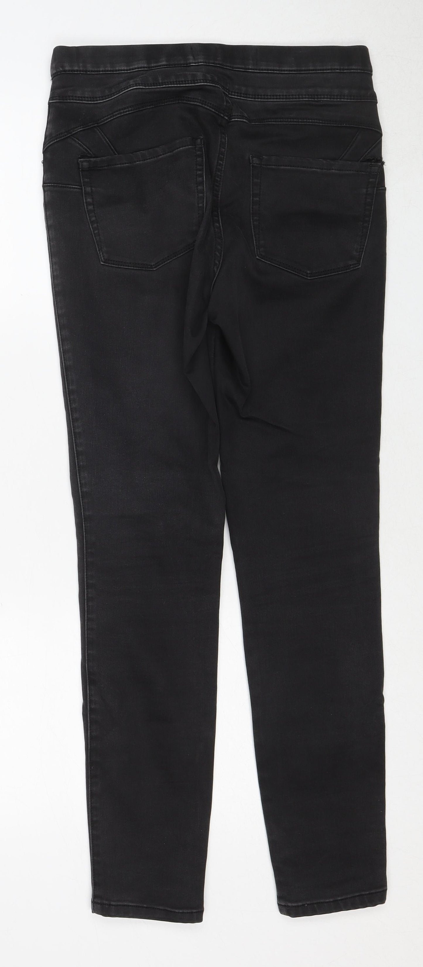 NEXT Womens Black Cotton Jegging Jeans Size 10 Regular