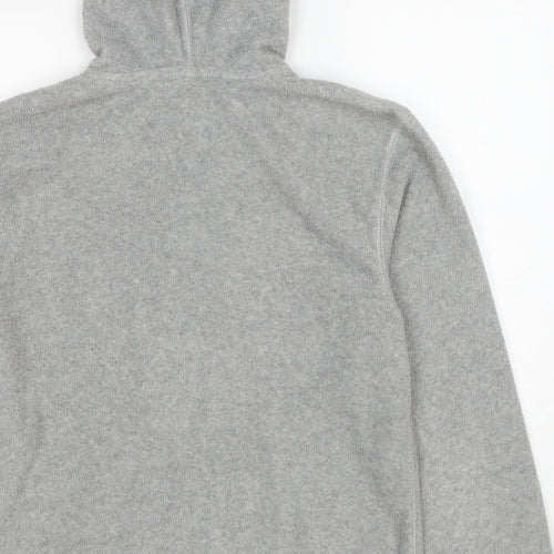 Marks and Spencer Boys Grey Cotton Pullover Hoodie Size 13 Years Pullover