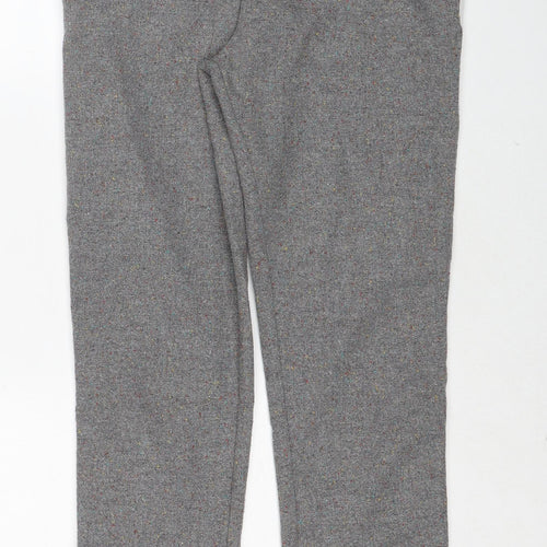 ASOS Mens Grey Polyester Jogger Trousers Size 32 in L32 in Regular Drawstring