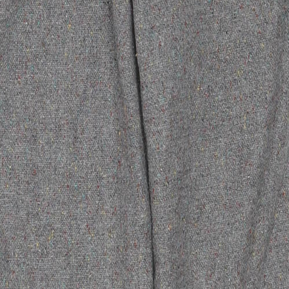 ASOS Mens Grey Polyester Jogger Trousers Size 32 in L32 in Regular Drawstring