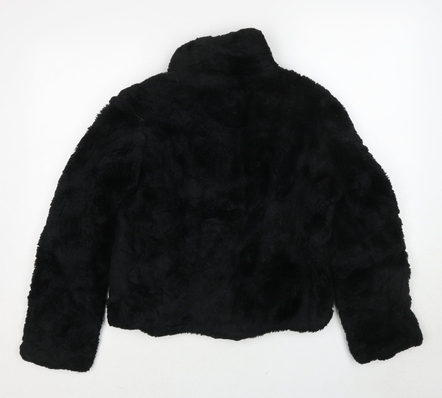 New Look Womens Black Jacket Size 12 Zip