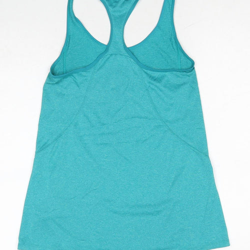 DECATHLON Womens Blue Polyester Camisole Tank Size 8 Round Neck Pullover - Cant stop wont stop