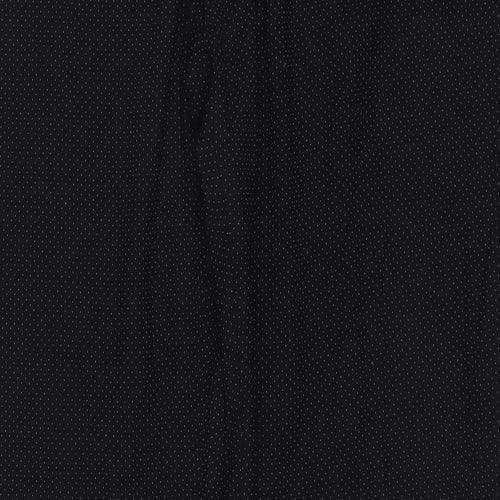 NEXT Womens Black Polyester Dress Pants Trousers Size 18 Regular Zip